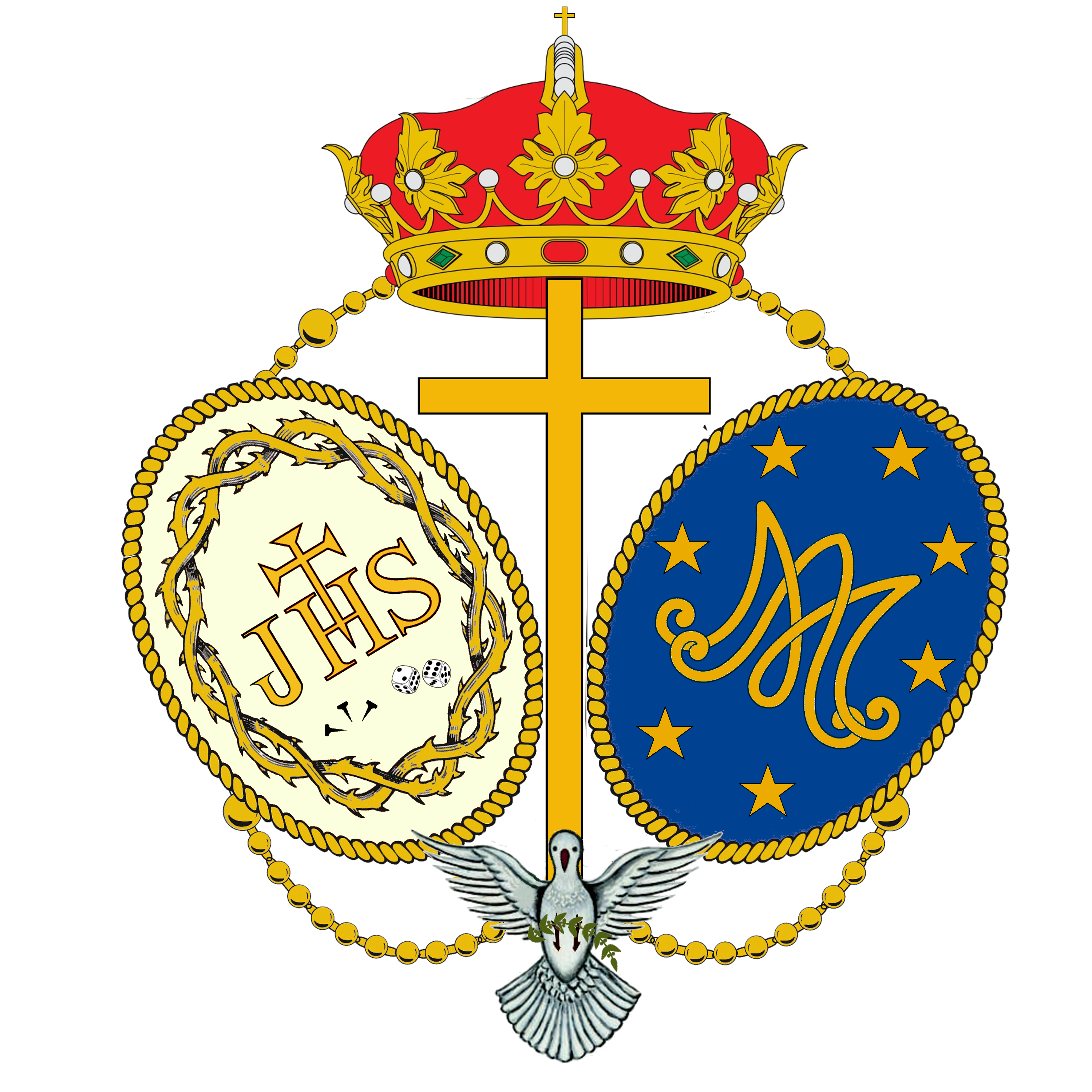Hermandad de Jesús Despojado de sus Vestiduras, María Santísima de la Paz y la Esperanza, y San Juan Evangelista