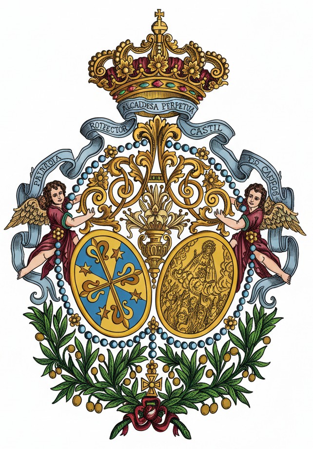 Cofradía de Nuestra Señora María Santísima del Rosario, Patrona y Alcaldesa Perpetua de Castil de Campos, y Hermandad de Ánimas Benditas del Purgatorio